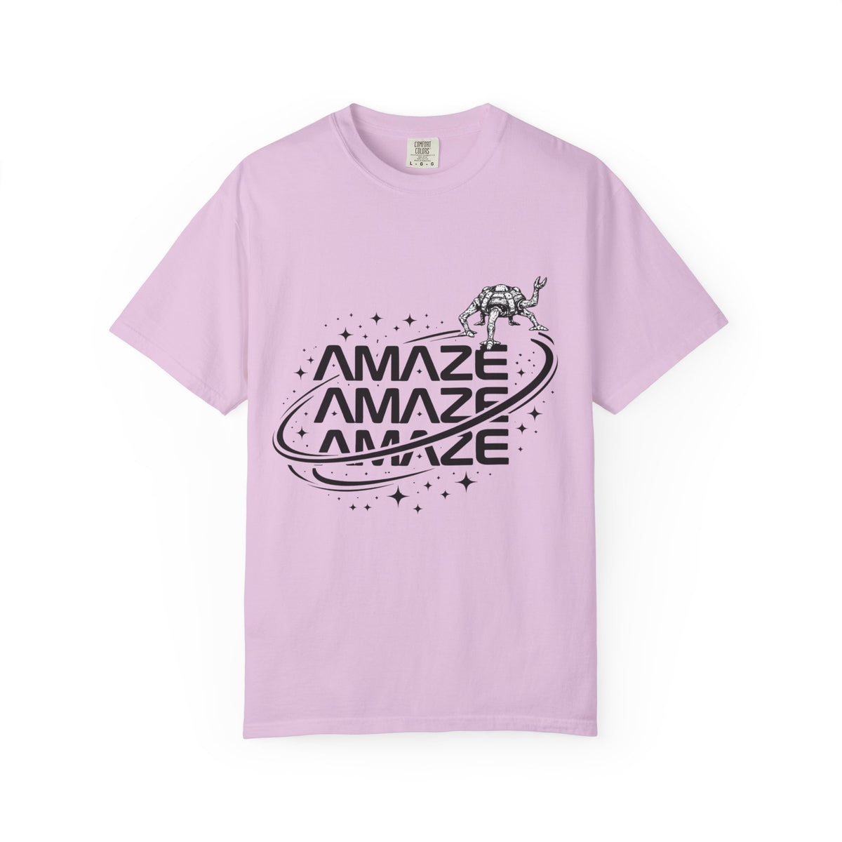 Amaze Space Graphic T-Shirt — Retro Planet & Rover Tee