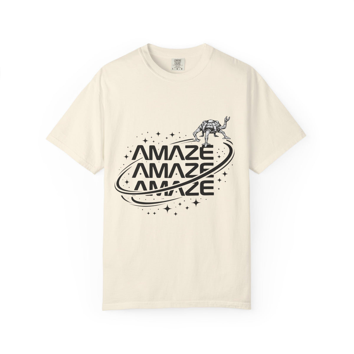 Amaze Space Graphic T-Shirt — Retro Planet & Rover Tee