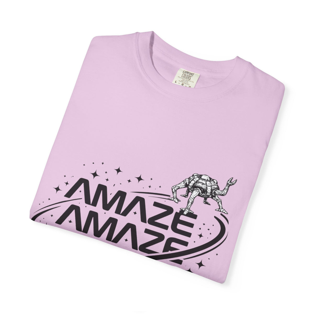 Amaze Space Graphic T-Shirt — Retro Planet & Rover Tee