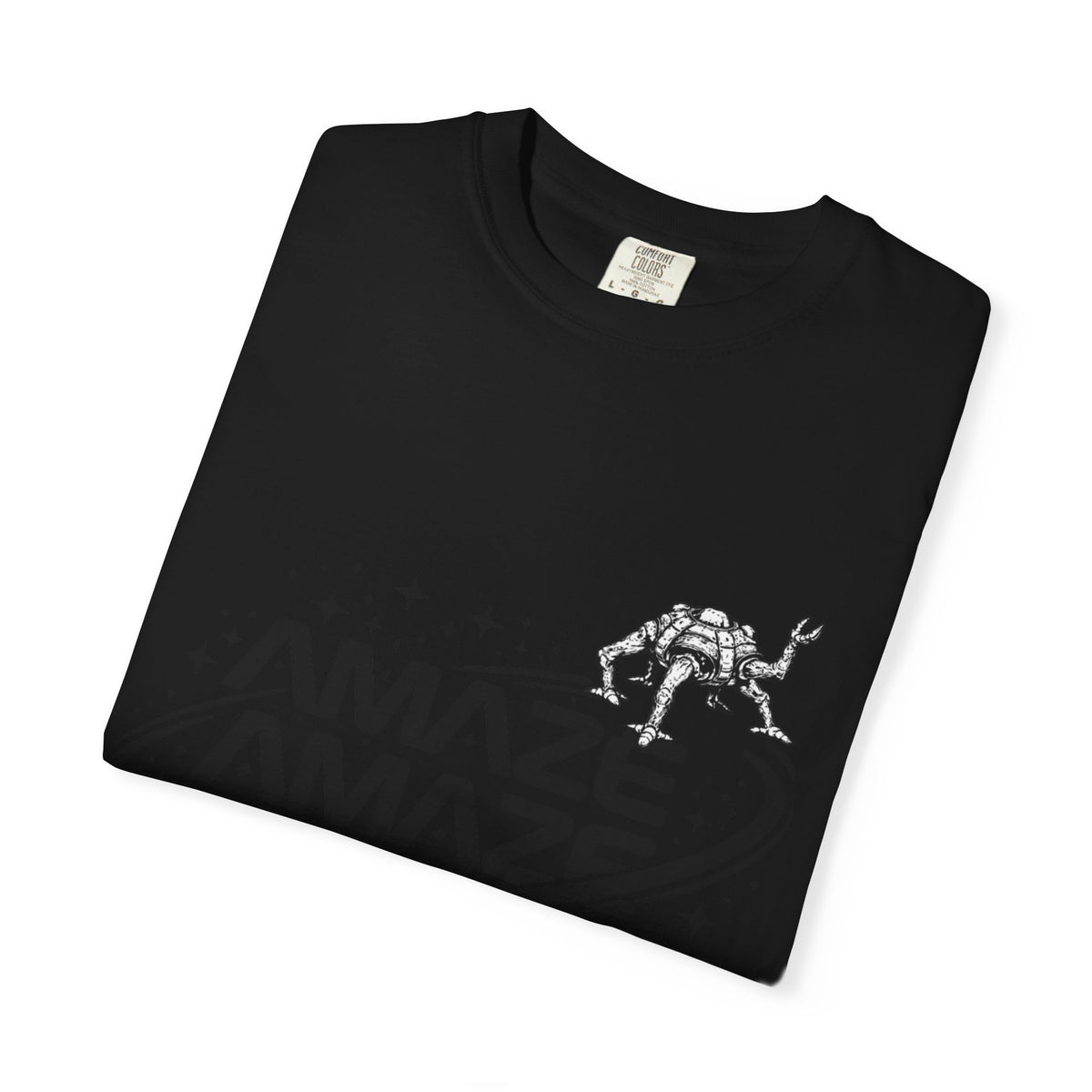 Amaze Space Graphic T-Shirt — Retro Planet & Rover Tee
