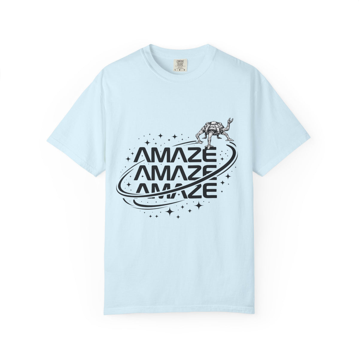 Amaze Space Graphic T-Shirt — Retro Planet & Rover Tee