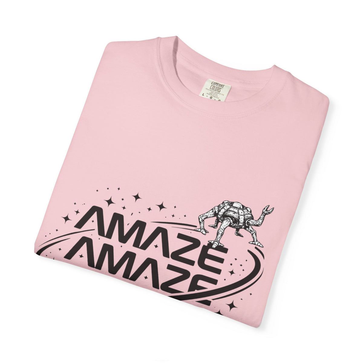 Amaze Space Graphic T-Shirt — Retro Planet & Rover Tee