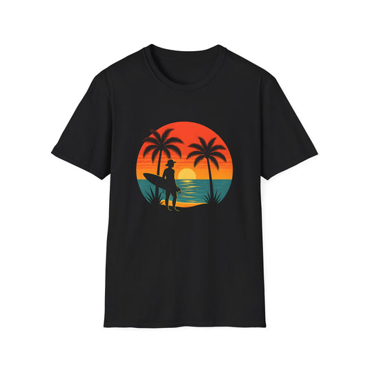 Surfer at Sunset T-Shirt