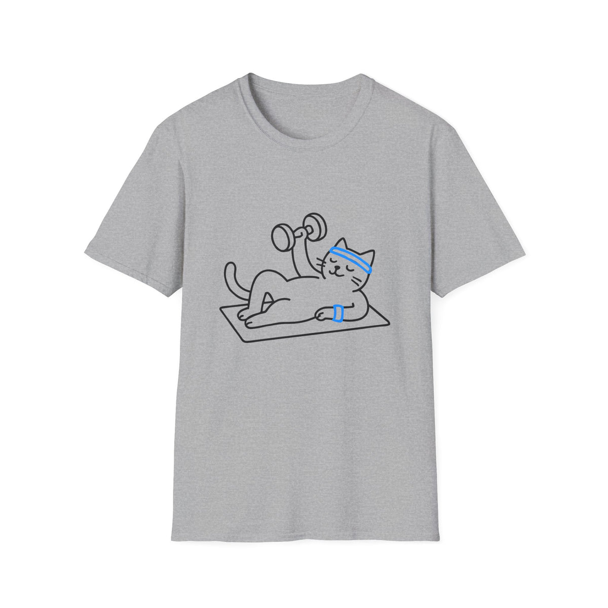 Glowing blue arcs T-Shirt