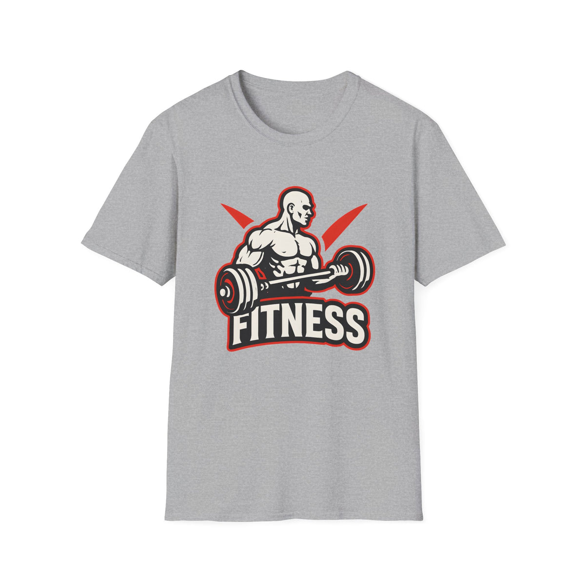 Fitness Weightlifting Logo T-Shirt