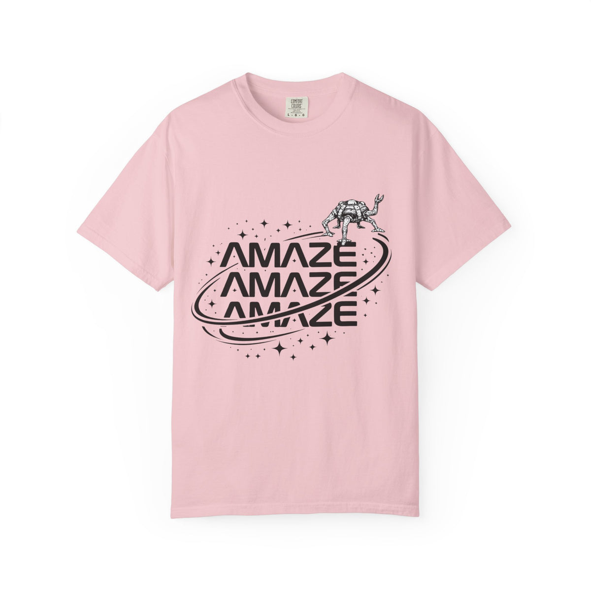 Amaze Space Graphic T-Shirt — Retro Planet & Rover Tee