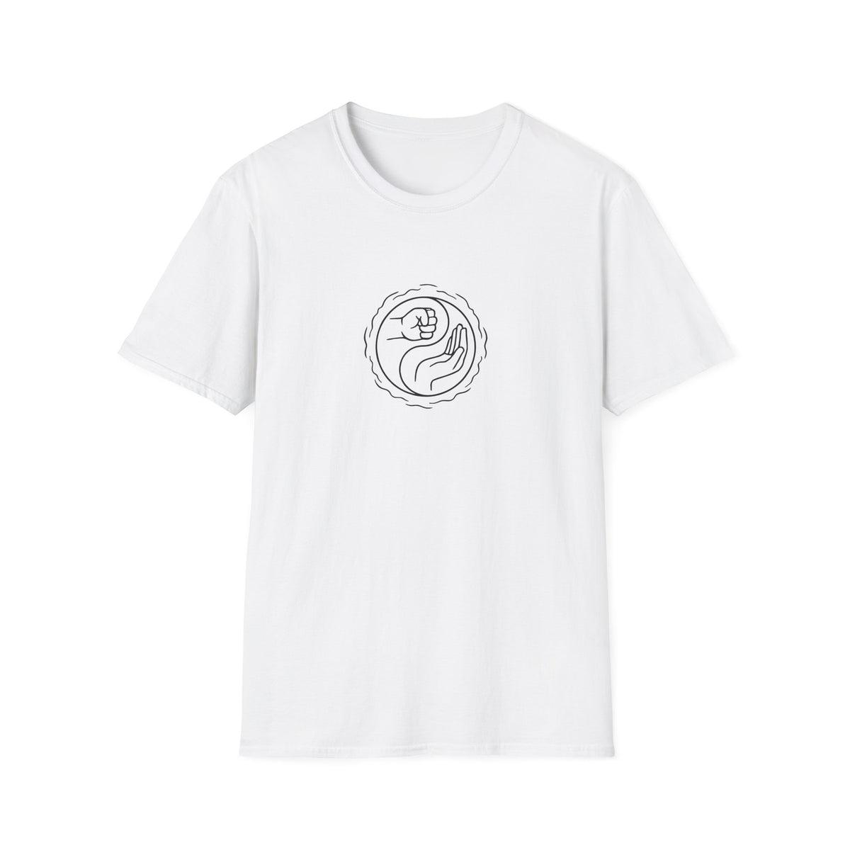 Spherical wireframe sculpture T-Shirt