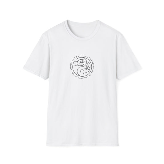 Spherical wireframe sculpture T-Shirt