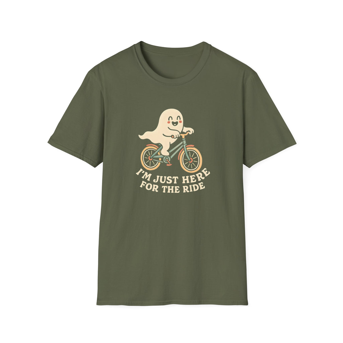 Ghost riding bicycle T-Shirt