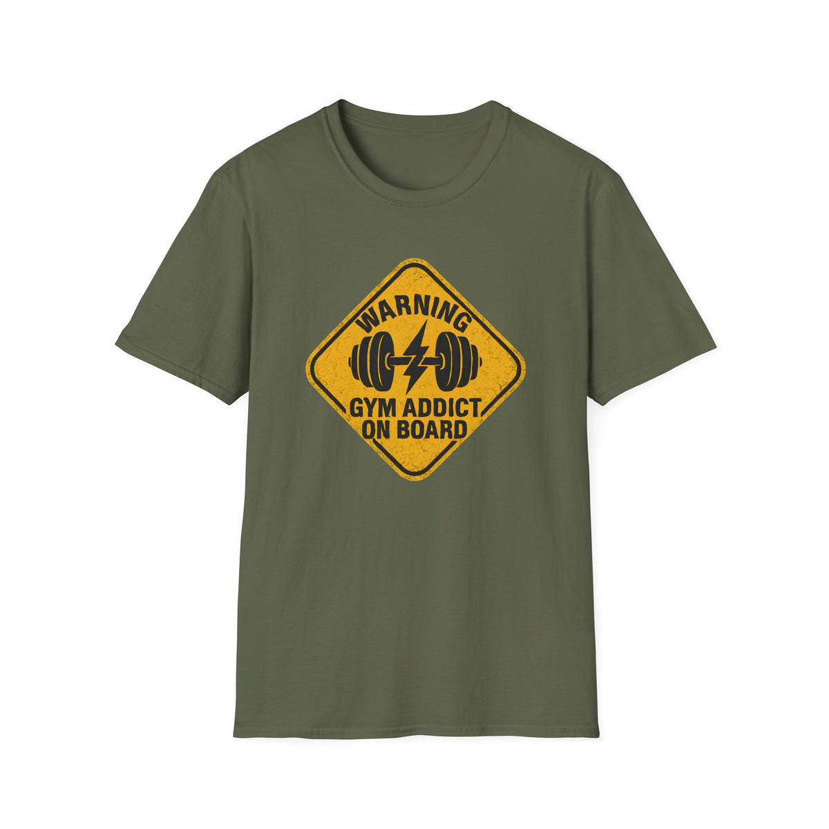 Gym Addict On Board T-Shirt