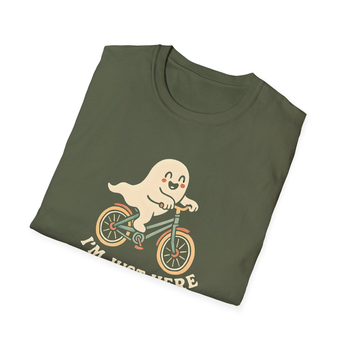 Ghost riding bicycle T-Shirt