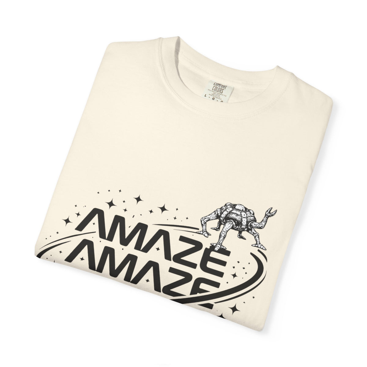 Amaze Space Graphic T-Shirt — Retro Planet & Rover Tee