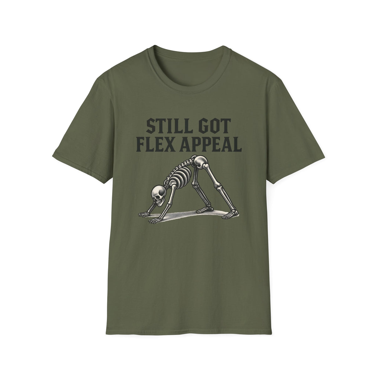 Skeleton Yoga Pose T-Shirt